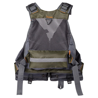 Bassdash Breathable Fishing Vest - Outdoor Sports Fly Fishing Adjustable Vest