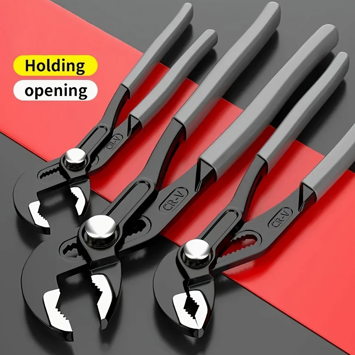 Plumbing Pliers Pipe Wrench Adjustable Water Pipe Clamp Pliers