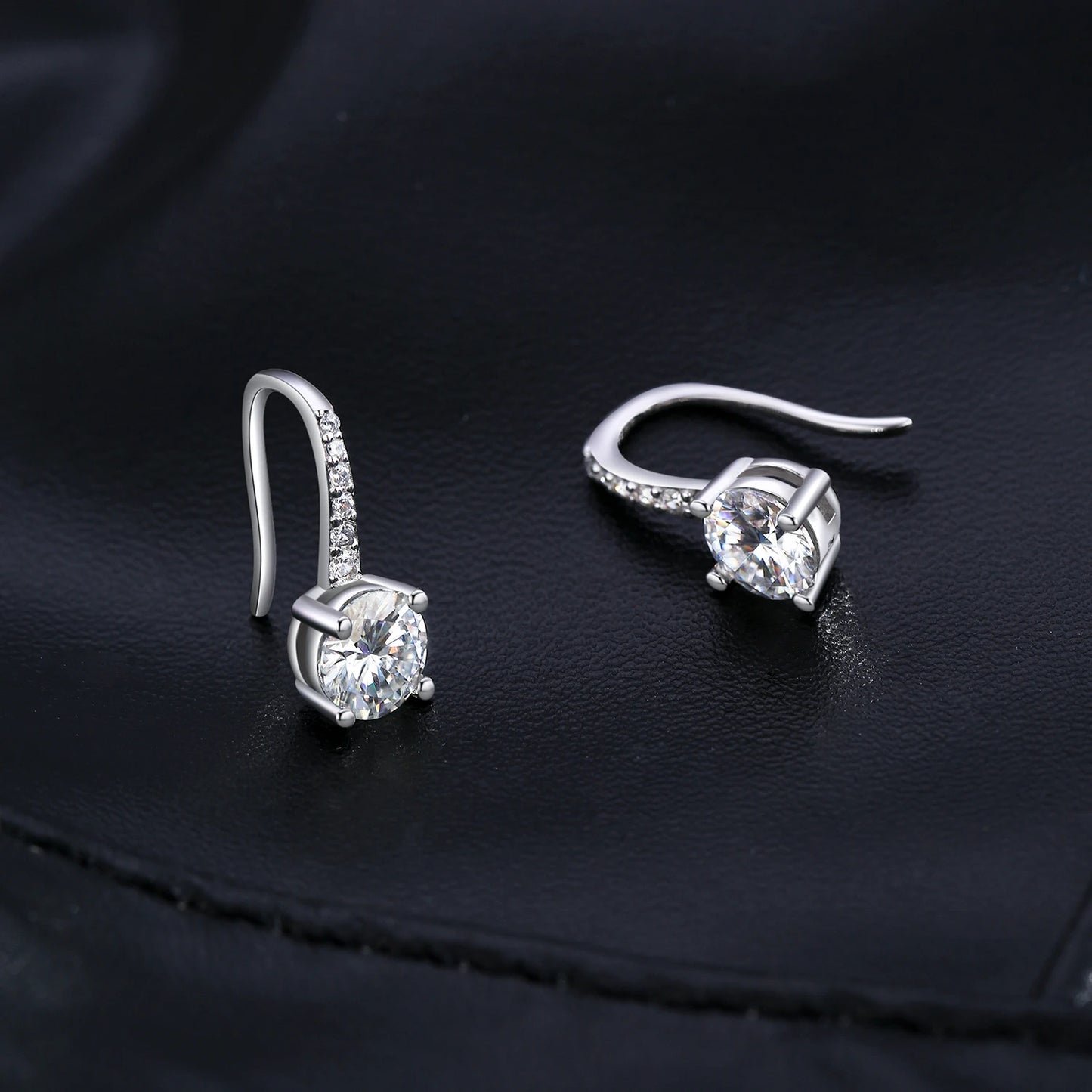 💚 Drop Earrings D Colour Luxury Moissanite 925 Sterling Silver 💚