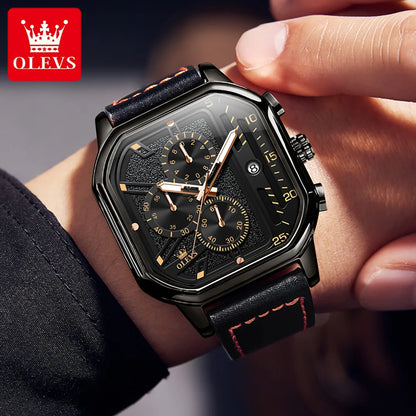 OLEVS Men's Wristwatch Quartz Multi Function.