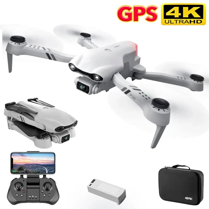 💚 Camera Drone F10 GPS 4K HD Dual Cam Wide-Angle 5G WIFI FPV. 4DRC 💚