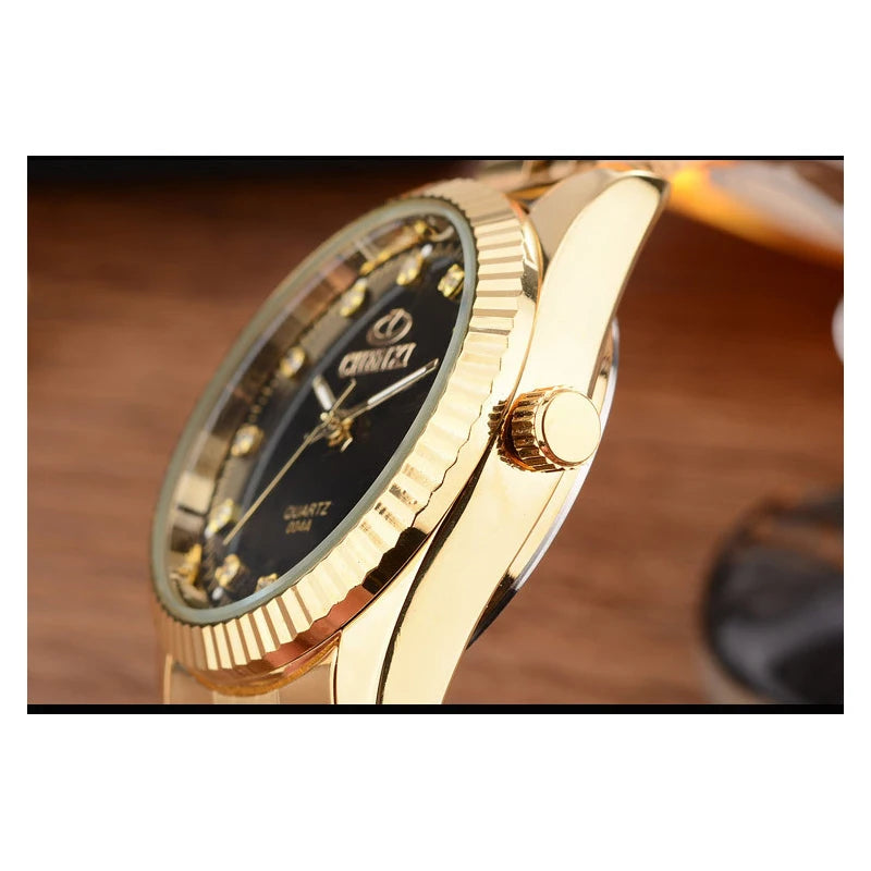 Women's Wristwatch with Quartz Movement with Stainless Steel Strap