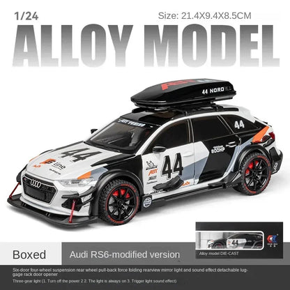 1/24 Audi RS6 Avant Station Wagon Alloy Racing Car Model Diecast*