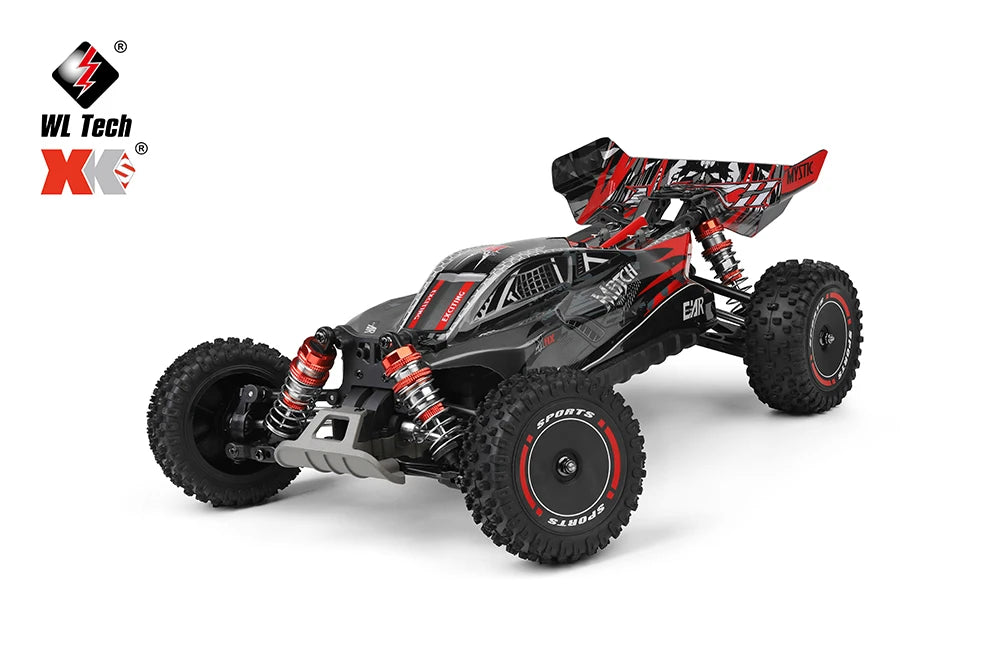 WLtoys 124010 55KM/H RC Car Professional Racing 4WD Off-road High Speed