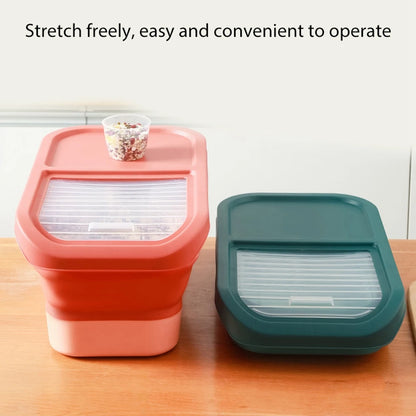 Dog Food Storage Container. Dry Cat Food Box With Lids Airtight.