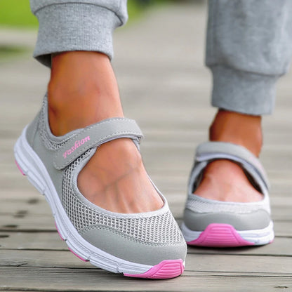 Women's Fashion Soft Flat Sneakers Slip On Sports Shoes Running.