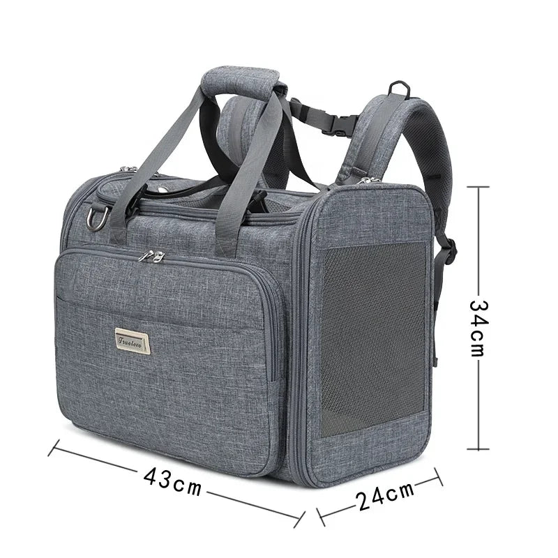 Pet Carrier Water-resistance. Eco-friendly Breathable Carrier TLX2971