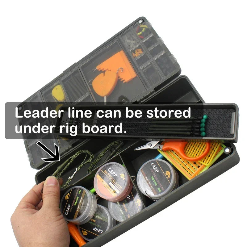 Carp Fishing Tackle Box For Accessories Storage Case