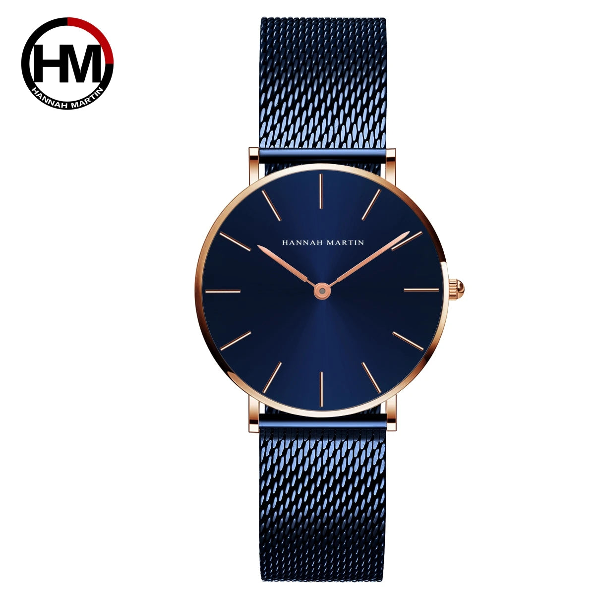 Quartz Ladies Wristwatch Stainless Steel Case and Band by Hannah Martin.