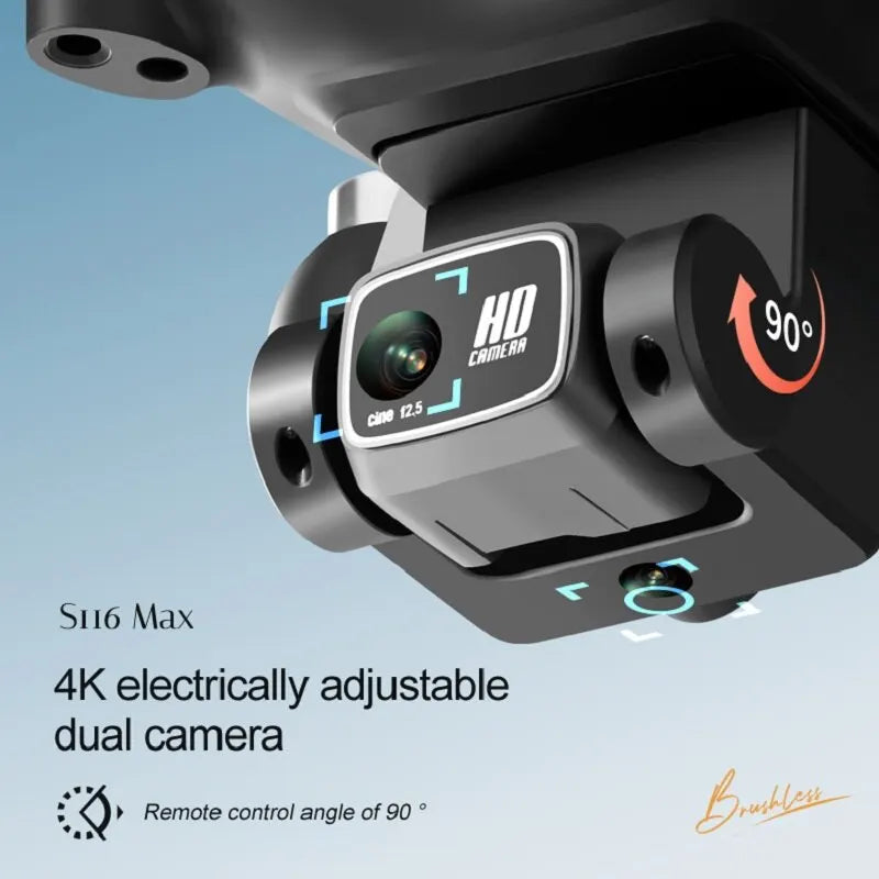 Camera Drone 4K Pro HD 20 Mins Max Flight Time. Drone S116 Max**