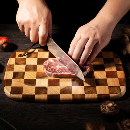 Chopping Board Oval Wood Cutting Block  XITUO High Quality.