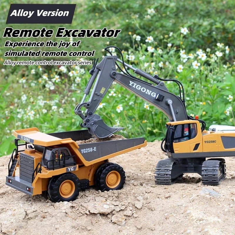 Remote Control Truck, Engineering Vehicle, Excavator RC Scale 1:20