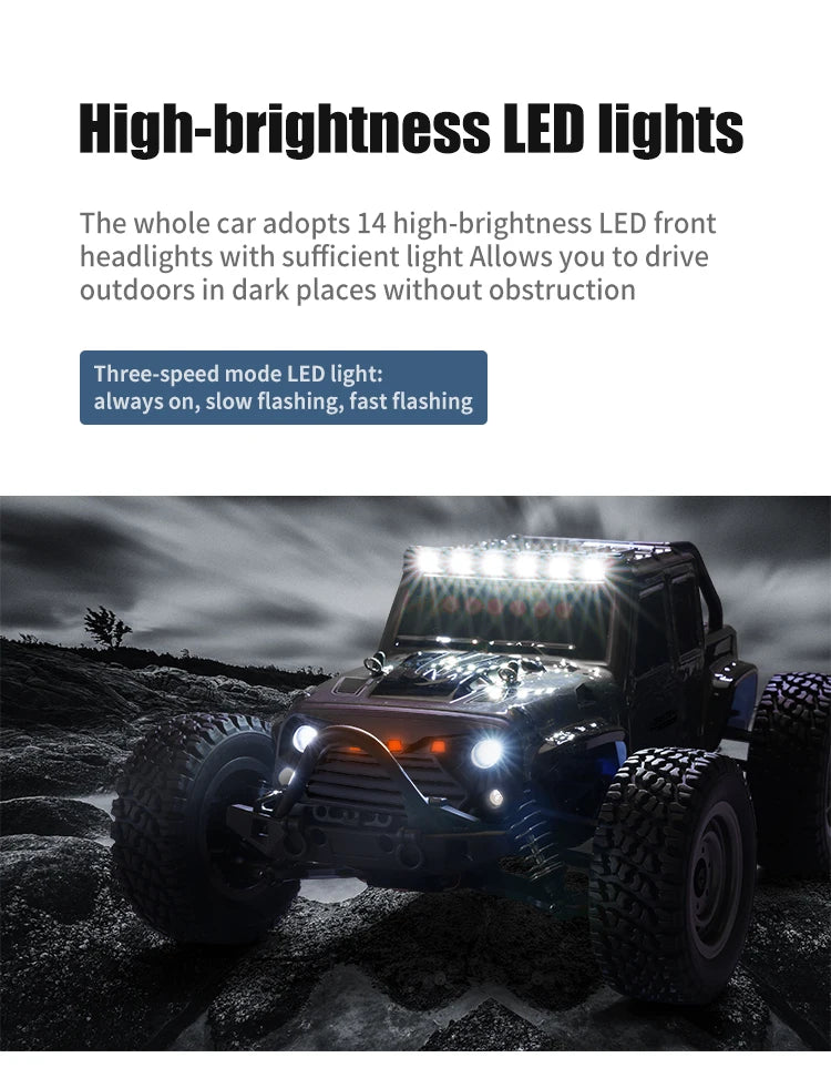 Remote Control Car Brushless 4WD 1:16 Fast and Strong 50KM/H 4WD