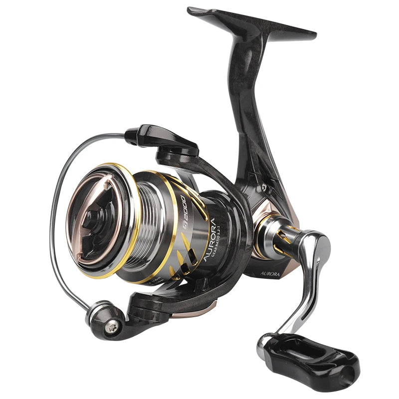 🐟 HI STAR Aurora Spinning Reel Long Casting 5.2:1 High Ratio 4.5kg Drag 🐟