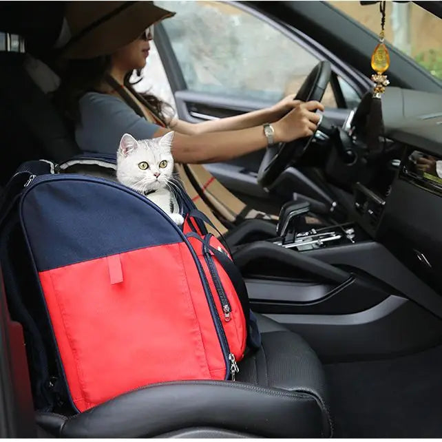 Cat Dog Travel Backpack Multi-Function Luxury Portable Foldable.