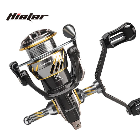 🐟 HI STAR Aurora Spinning Reel Long Casting 5.2:1 High Ratio 4.5kg Drag 🐟