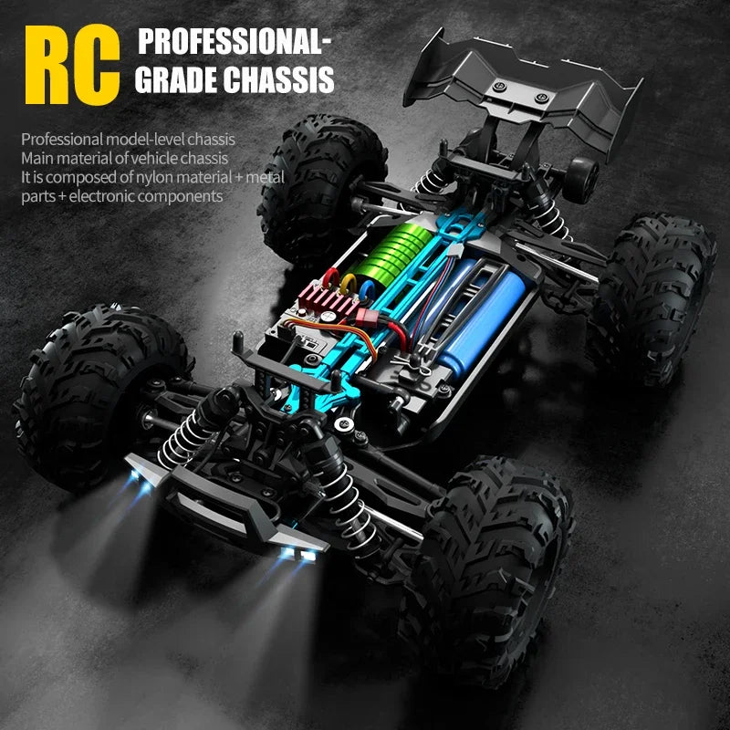 RC 4WD Off Road Trucks. GANTRY TOP RACING SERIES Waterproof. Headlights. Fast!