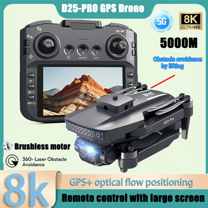 💚 Camera Drone Large Screen Remote Control 8k Pro 2025 New D25-PRO MAX 💚