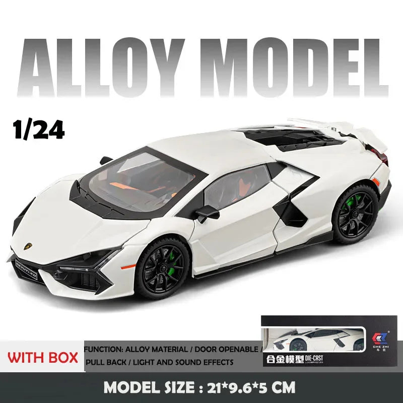 1:24 Lamborghini Revuelto Diecast Model Sound＆Lights.*