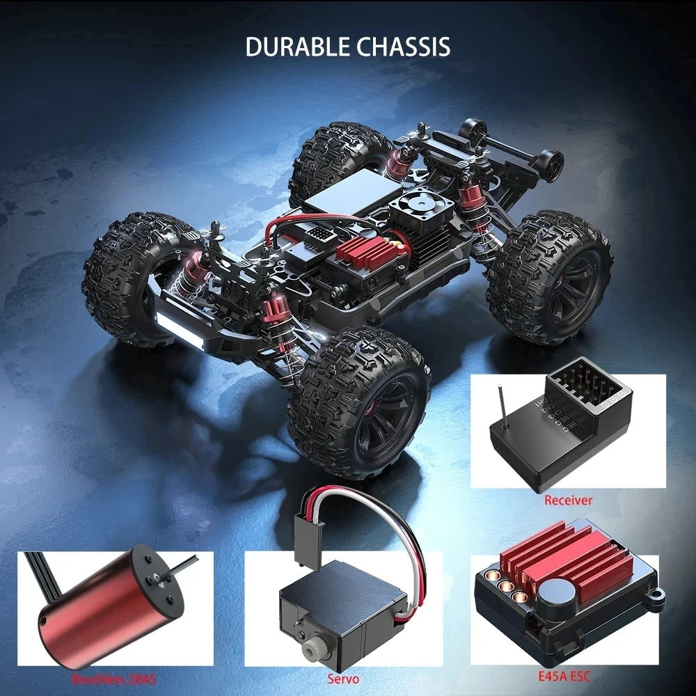 Remote Control Car Hyper Go MJX 16208 + 16210 1/16 4WD Fast 60KM/H