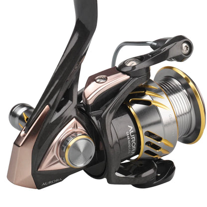 🐟 HI STAR Aurora Spinning Reel Long Casting 5.2:1 High Ratio 4.5kg Drag 🐟