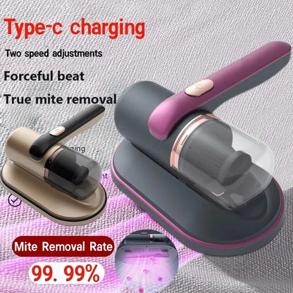 Mattress Vacuum Cleaner Ultraviolet Sterilization Wireless Mite Remover USB