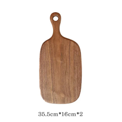 Black Walnut Cutting Board Wood Kitchen Solid Whole Wood Rootstock Fruit Lacquerless Wood Chopping Board Kitchen Wooden Board