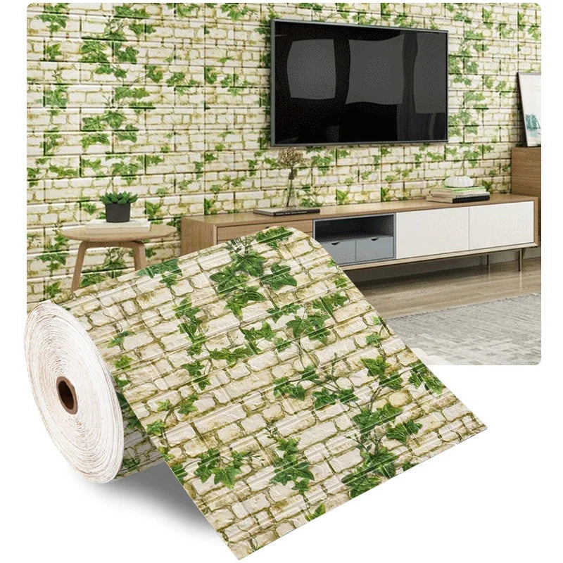 Wallpaper Self-adhesive Waterproof 3d Wall Sticker