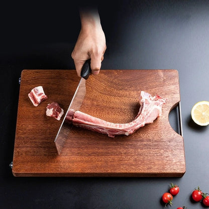 ebony wood cutting board, antibacterial and mildew resistant cutting board