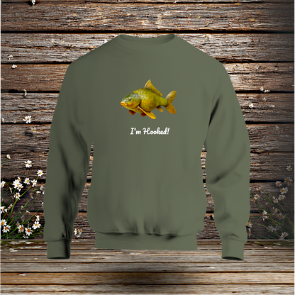 Sweatshirt + I'm Hooked