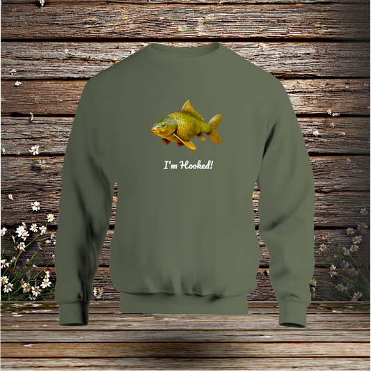 Sweatshirt + I'm Hooked