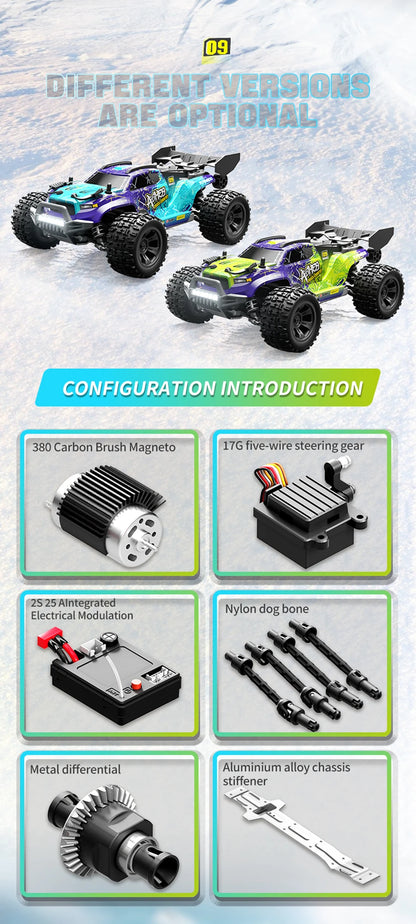 Remote Control Monster Truck 4WD Off Road RC Racing 40KM/H High Speed