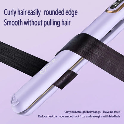 Hair Straighteners Curlers 2-in-1 Suitable Any Hair Type 10s Quick Heat