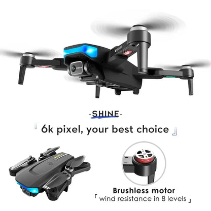 Drone 8K HD Dual Camera LS38 GPS 5G Brushless Motor FPV 28min max flight *