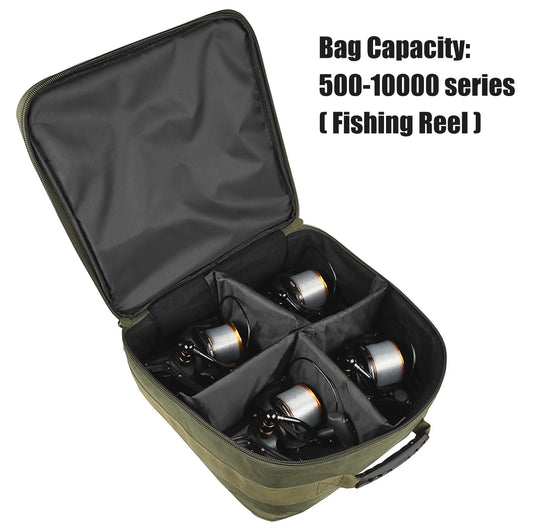 Fishing Reel Storage Bag Carrying Case Oxford Cloth Case for 500-10000 Series