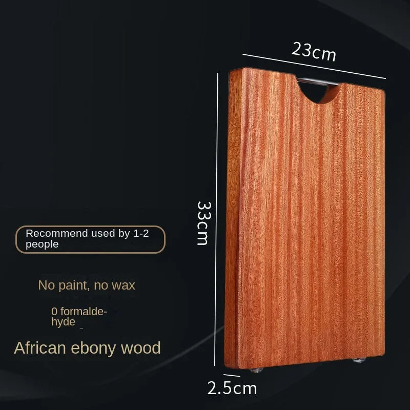 ebony wood cutting board, antibacterial and mildew resistant cutting board