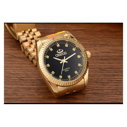 Women's Wristwatch with Quartz Movement with Stainless Steel Strap