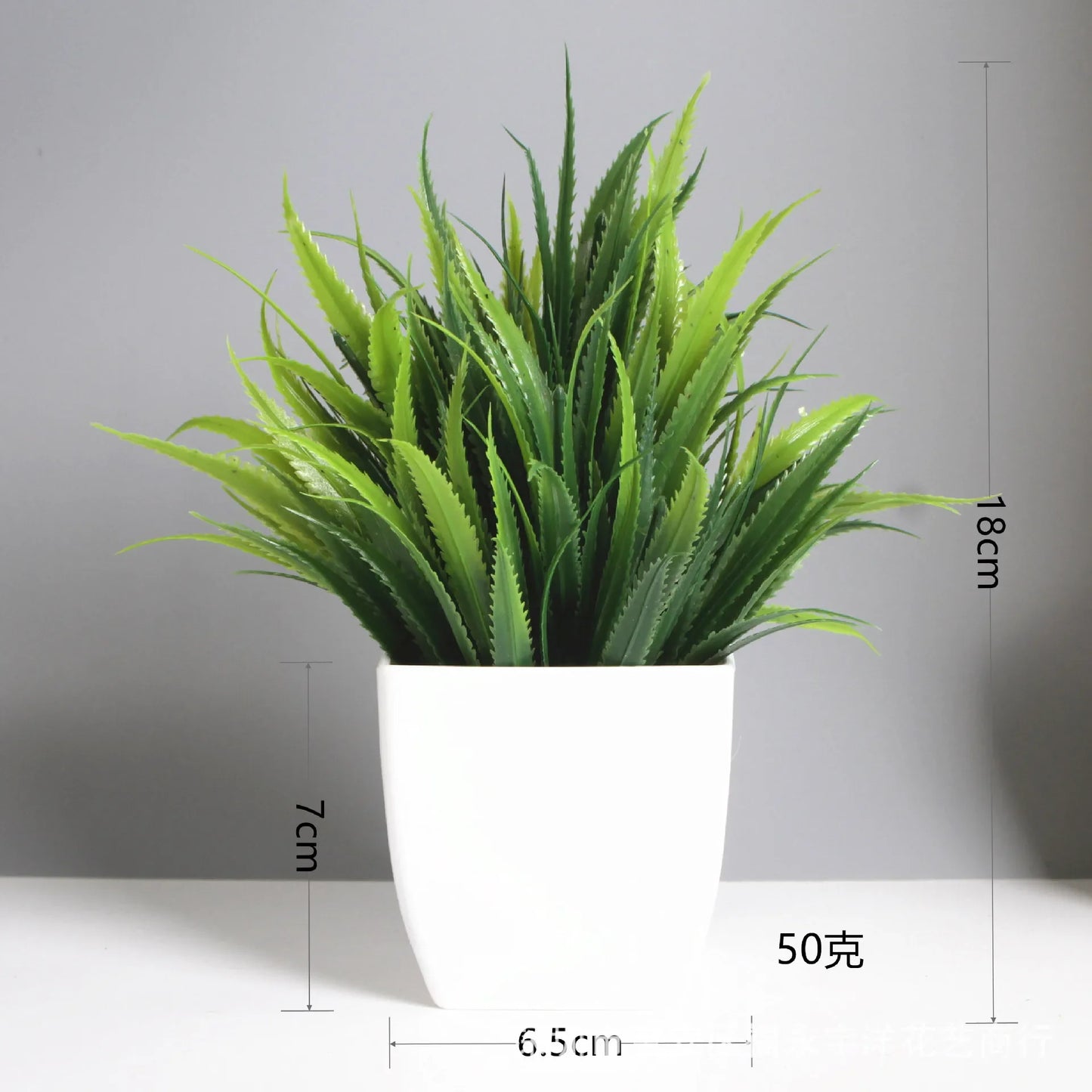 Artificial Potted Plants Indoor Outdoor Home Garden Decoration 6 for 3