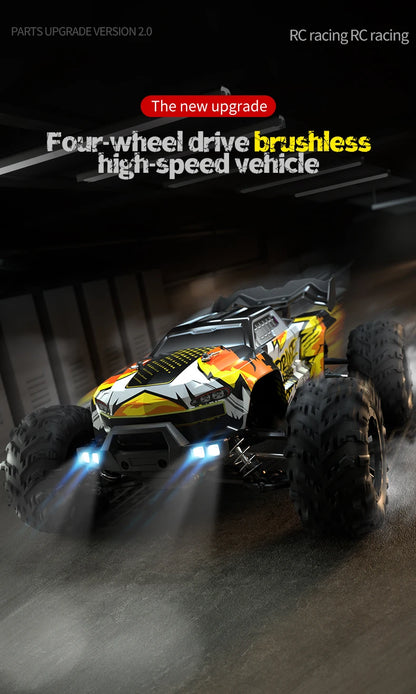 Remote Control Car Brushless 4WD 1:16 Fast and Strong 70KM/H High-Speed