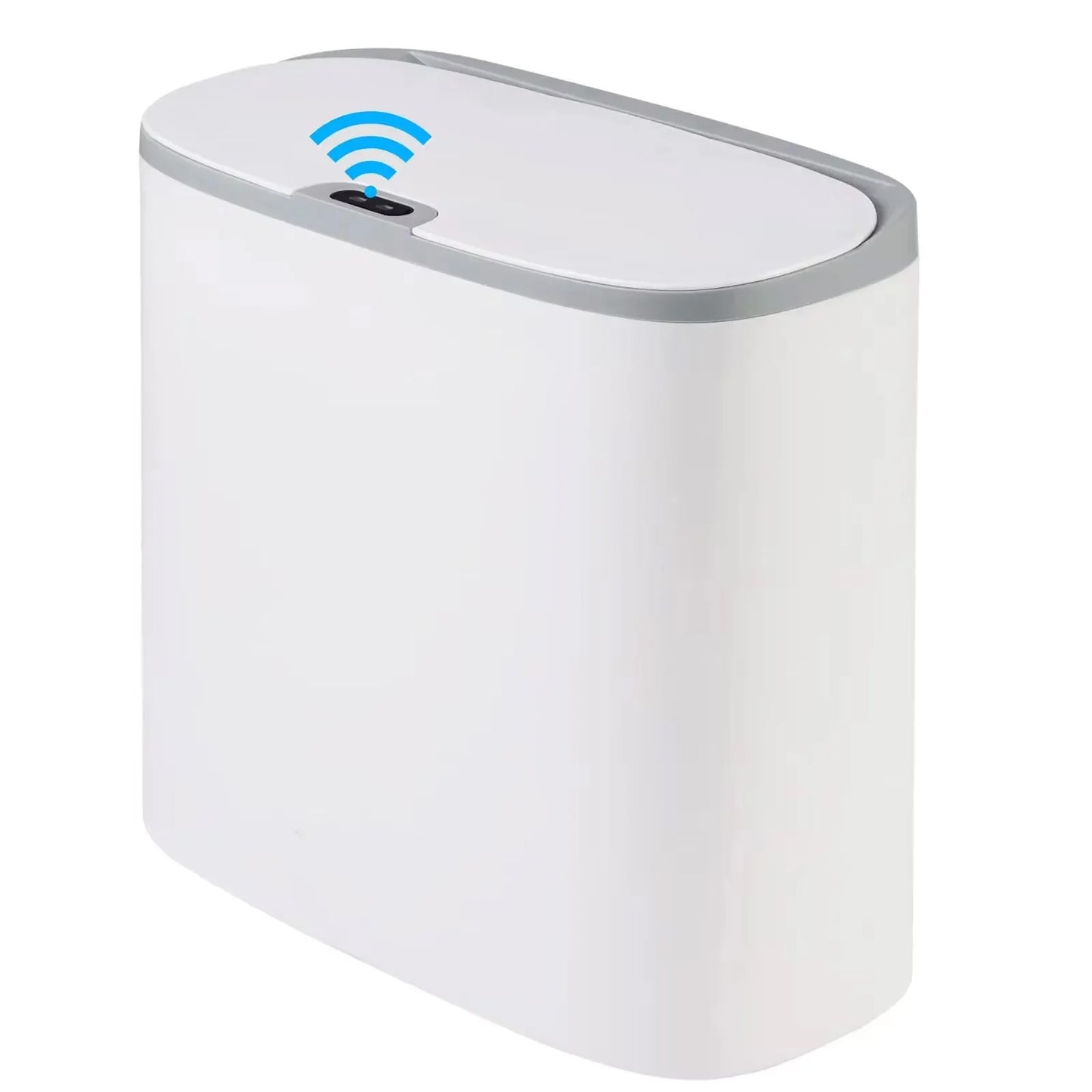 Automatic Bathroom Trash Can with Lid, Touchless Motion Sensor Waterproof