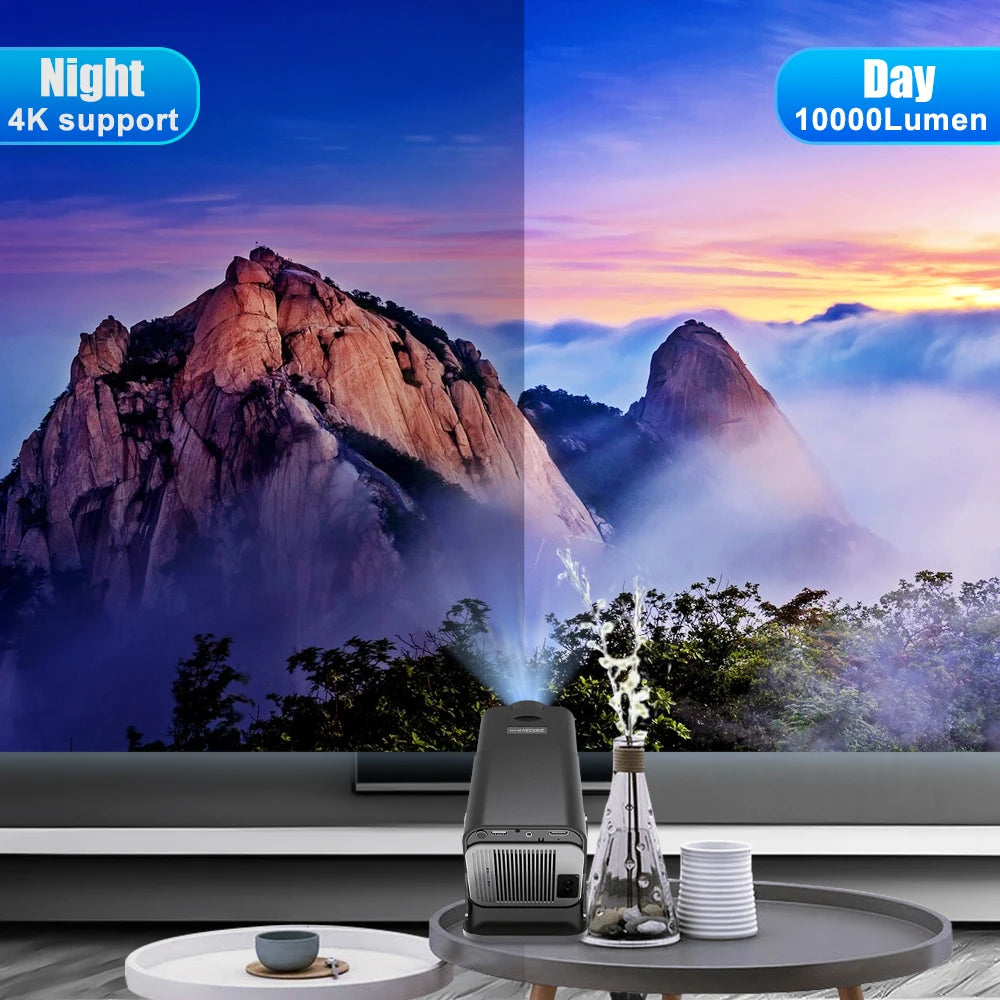 The Magcubic HY320 with Dual WIFI 6 + Bluetooth 5.0 connectivity Cinema Projector 4K