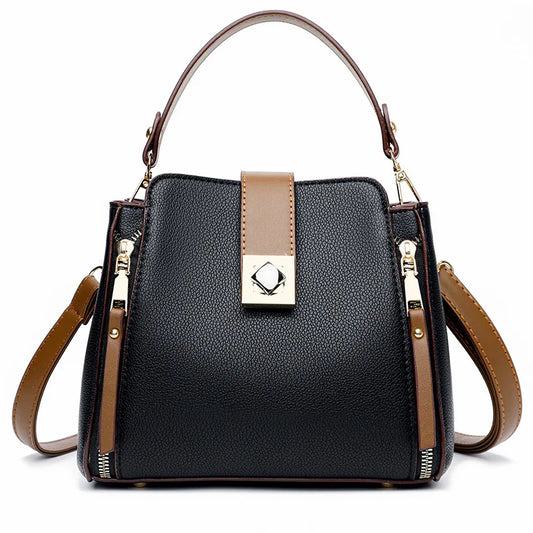 Small Hand and Shoulder Bag from Yogodlns. Made with luxurious PU leather