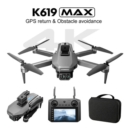 🚀 Camera Drone K619 MAX 4K 5G GPS Large Screen Remote Control 🚀