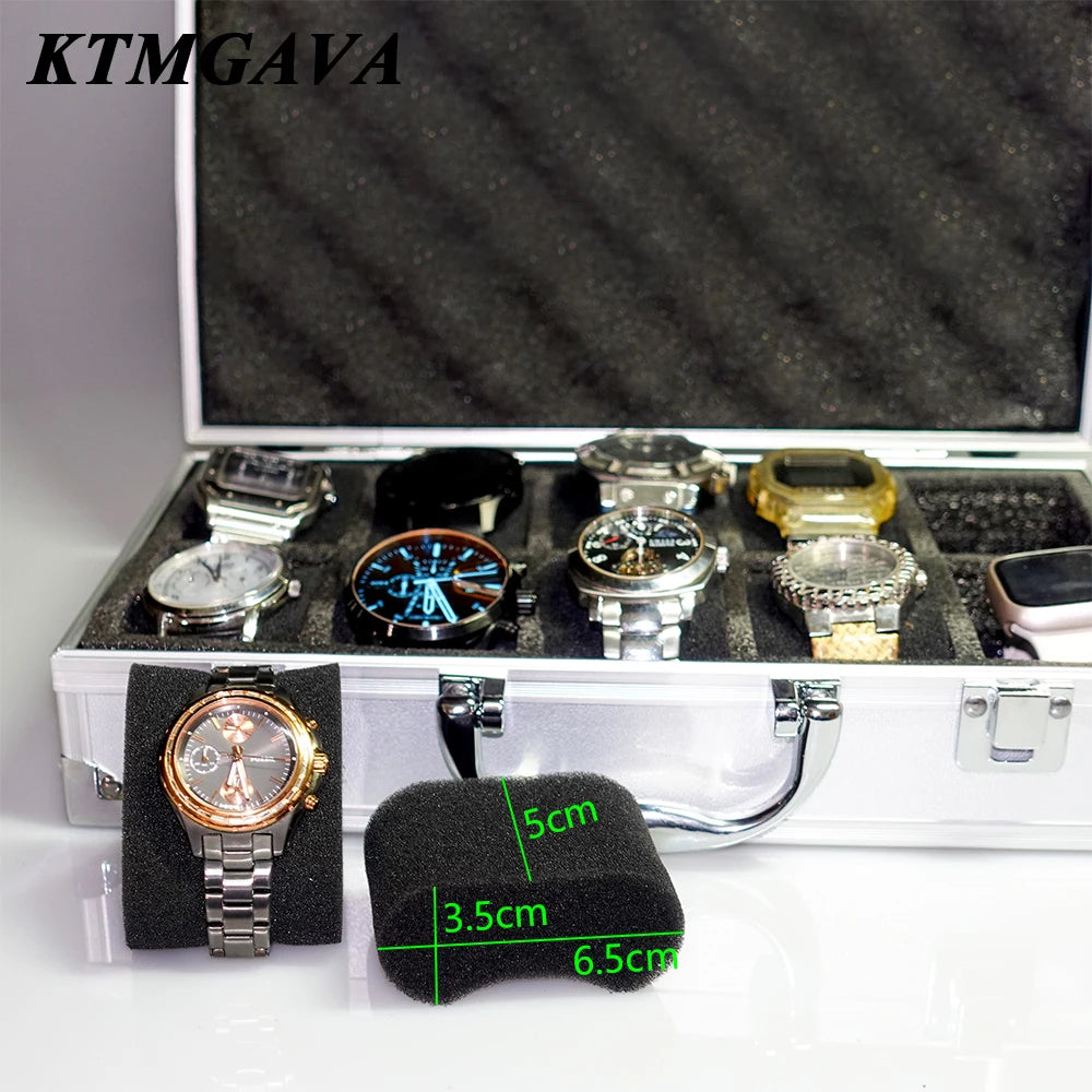 18 Slots Luxury Premium Quality Watch Box Aluminum Alloy Storage Box