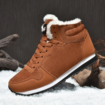 Winter Boots Casual Warm Ankle Boot Plush Fur Footwear Comfortable Boots