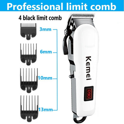 Electric Hair Clippers Wireless Trimmers Professional Rechargeable