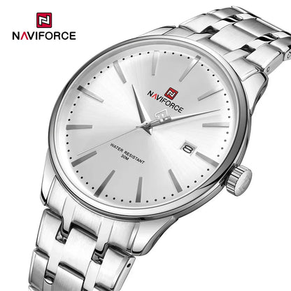 NAVIFORCE Men's Calendar Watch Waterproof Stainless Steel NF9230