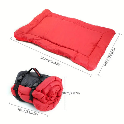 Dog Bed Waterproof Anti Slip Cushion Washable Outdoor/Travel Bed.