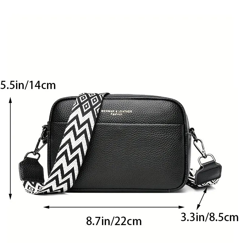 Leather Handbag Women Crossbody Bag For Daily Use. Genuine leather