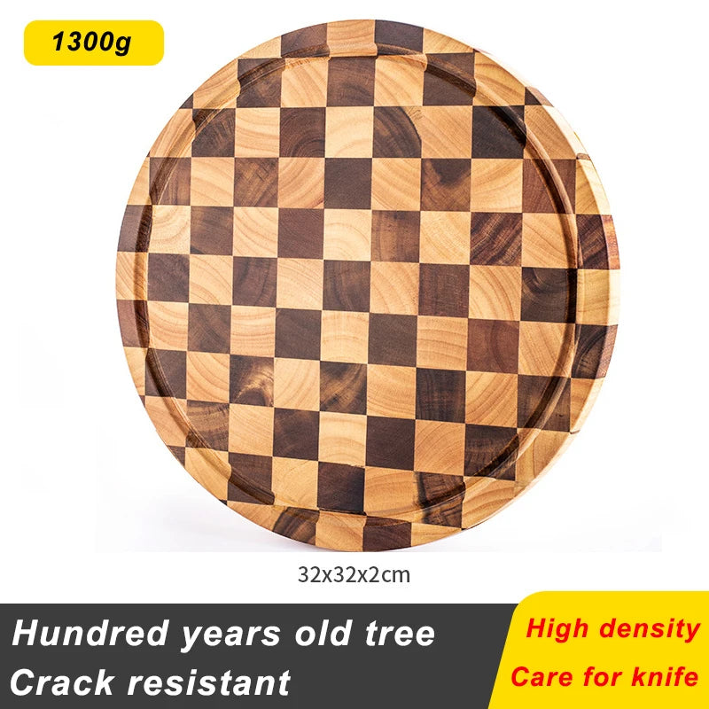 Chopping Board Oval Wood Cutting Block  XITUO High Quality.